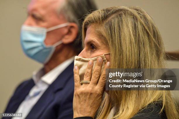 Santa Ana, CA Billionaire investor Bill Gross, and his wife, Amy Gross, in Orange County Superior Court in Santa Ana, CA, on Friday, October 1, 2021....