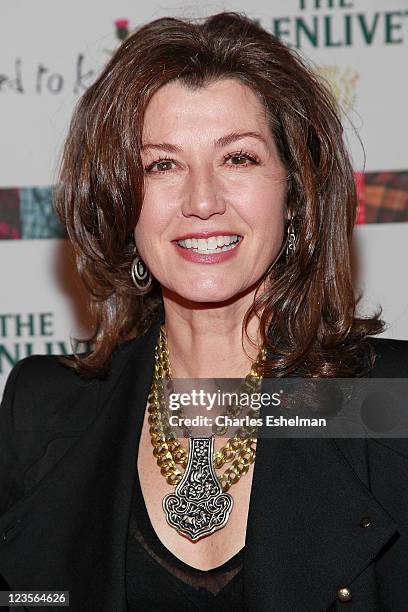 Singer Amy Grant attends the 9th Annual Dressed To Kilt Benefit at Hammerstein Ballroom on April 5, 2011 in New York City.