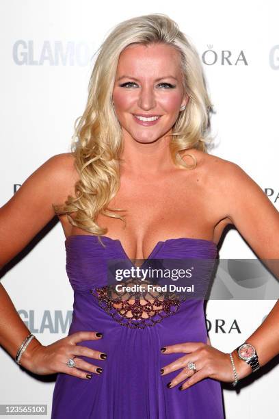 Michelle Mone arrives at the Glamour Women Of The Year Awards at Berkeley Square Gardens on June 7, 2011 in London, England.