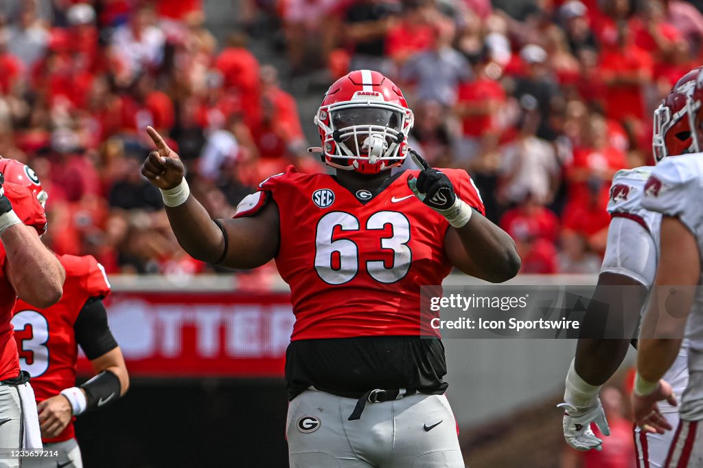 COLLEGE FOOTBALL: OCT 02 Arkansas at Georgia