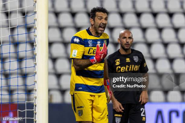 During the Italian Football Championship League BKT SPAL vs Parma Calcio on October 02, 2021 at the Paolo Mazza stadium in Ferrara, Italy