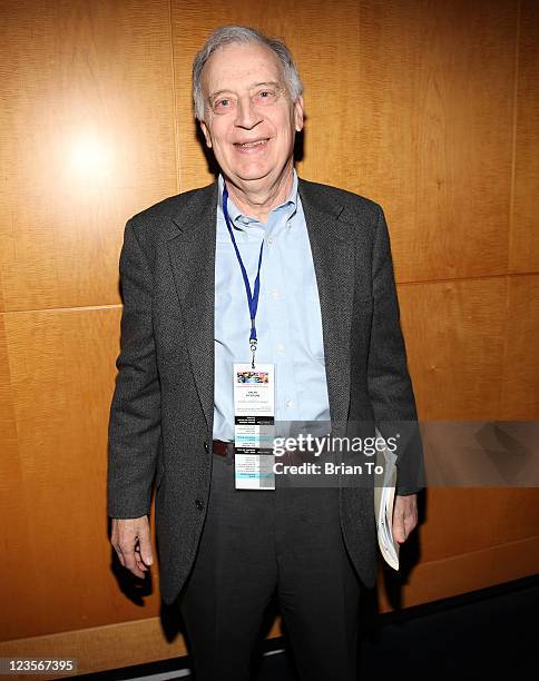 Ralph Cicerone attends Science & Entertainment Exchange Summit at The Paley Center for Media on February 4, 2011 in Beverly Hills, California.