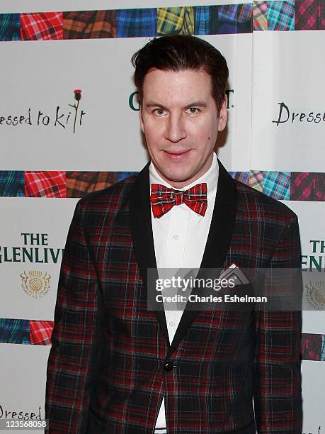 Writer Peter Davis attends the 9th Annual Dressed To Kilt Benefit at Hammerstein Ballroom on April 5, 2011 in New York City.