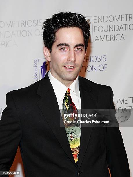 Artist Daniel Anderson attends the Endometriosis Foundation of America's 3rd Annual Blossom Ball at the New York Public Libaray on March 18, 2011 in...