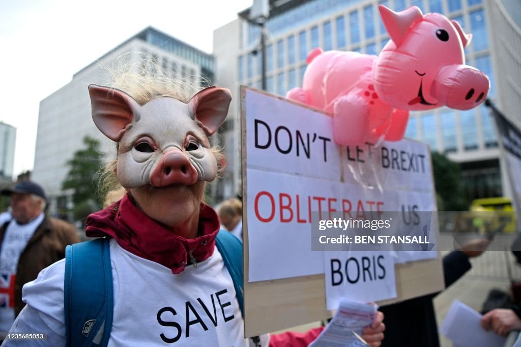 BRITAIN-POLITICS-CONSERVATIVE-DEMO