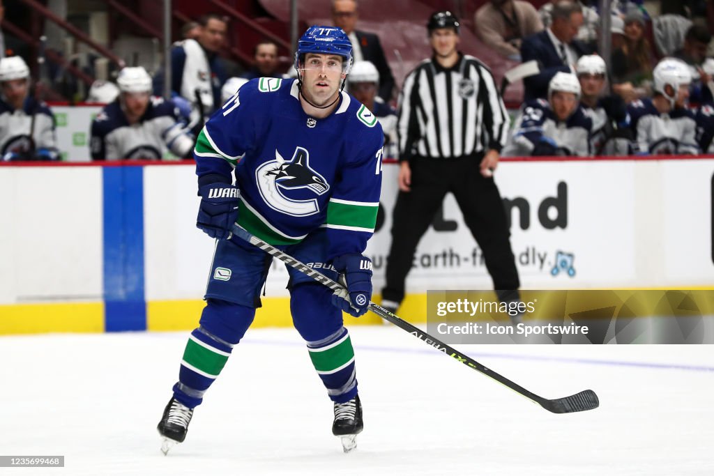 NHL: OCT 03 Preseason - Jets at Canucks