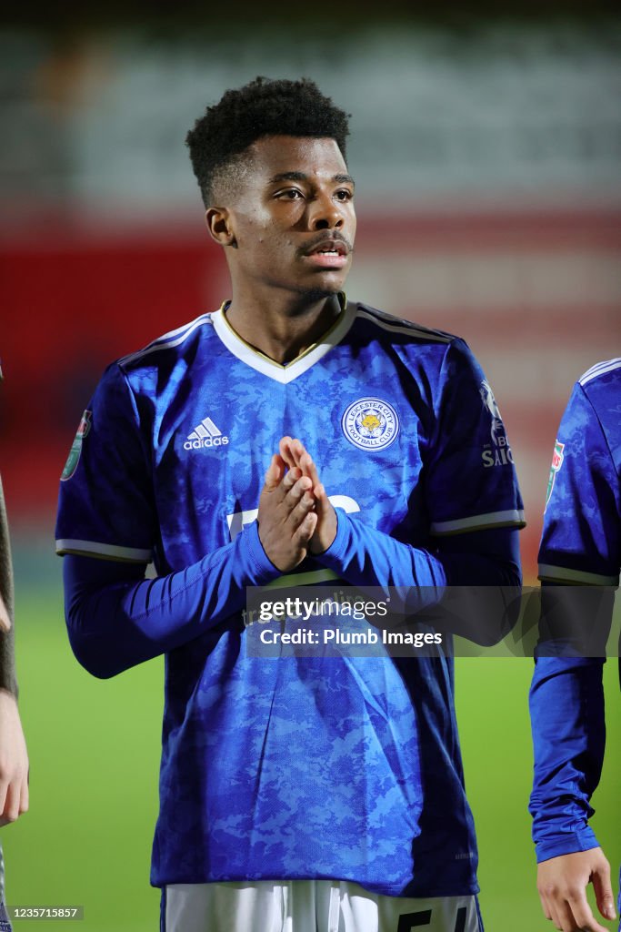 Accrington Stanley v Leicester City U21: Papa John's Trophy