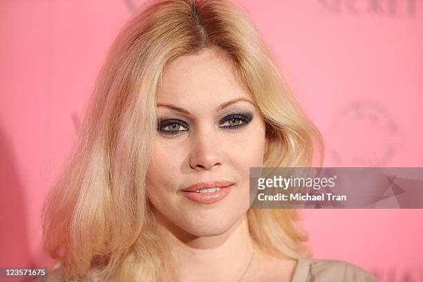 Shanna Moakler arrives at Victoria's Secret celebrates 2011 swim season held at Club L on March 30, 2011 in West Hollywood, California.