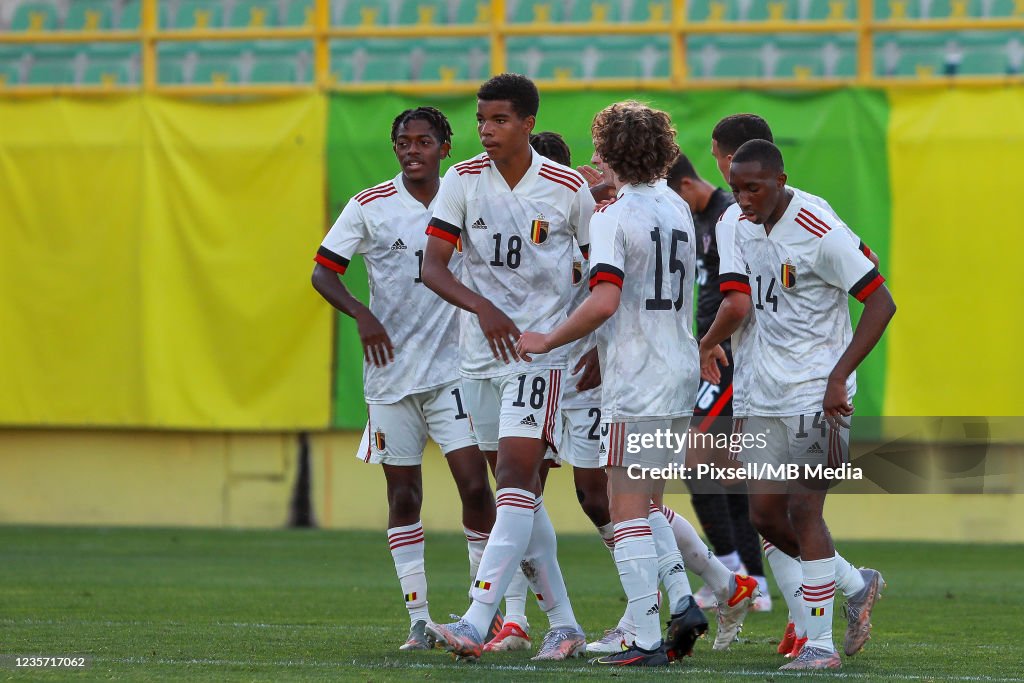 Croatia U18's v Belgium U18's - International Football Under 18 Friendly Tournament