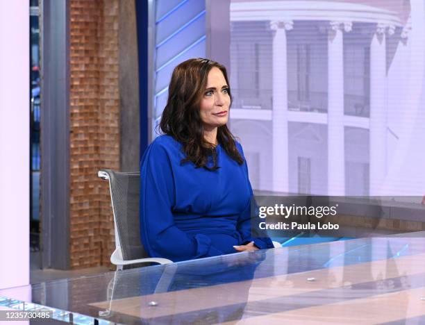 Stephanie Grisham is a guest on Good Morning America, on Monday, October 4, 2021 on ABC. STEPHANIE GRISHAM