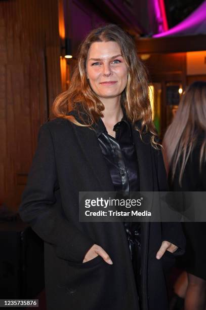 Eva Briegel of the band Juli attends the Pop Culture Award 2021 at Tipi am Kanzleramt on October 6, 2021 in Berlin, Germany.