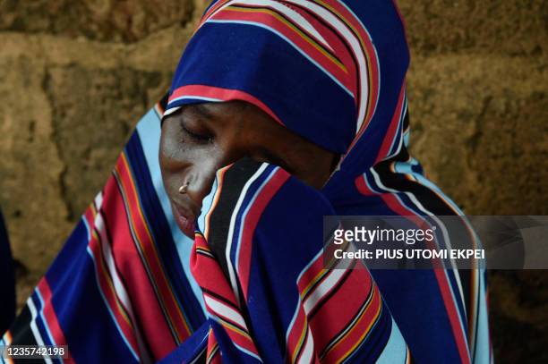 Twenty five-year-old mother Maryam Aliyu narrates her ordeal with the bandits at Bini Primary health clinic, Wamako district of Sokoto, northwest...