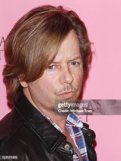 David Spade arrives at Victoria's Secret celebrates 2011 swim season held at Club L on March 30, 2011 in West Hollywood, California.