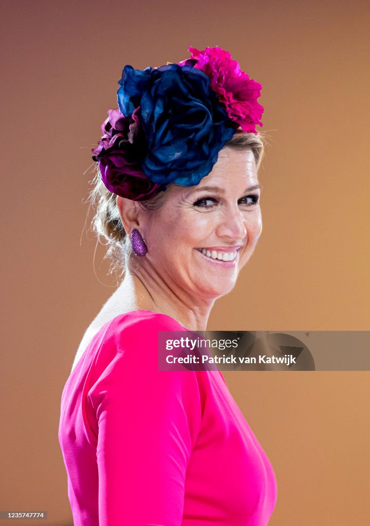 Queen Maxima Of The Netherlands Opens The Viva La Frida Exhibition In Assen