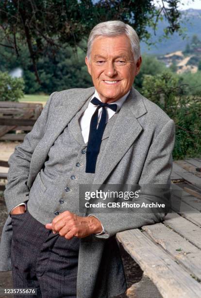 Pictured is Orson Bean in DR. QUINN, MEDICINE WOMAN. Pilot episode broadcast January 1, 1993.