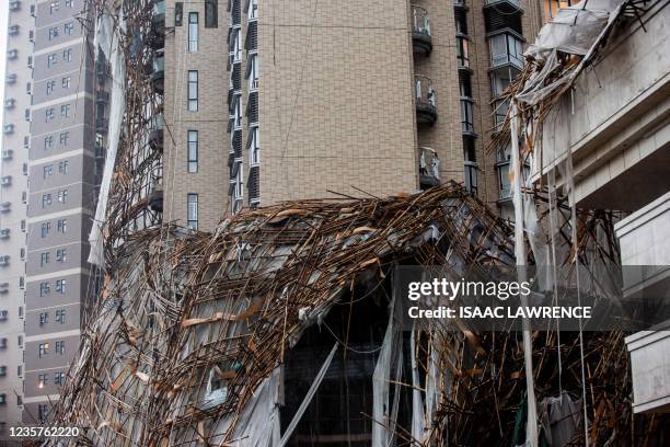 Windy Building Fall Building Damaged By Winds Photos and Premium High Res Pictures - Getty ...