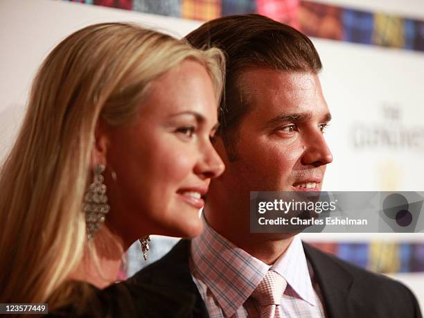 Vanessa Trump and Donald Trump Jr. Attend the 9th Annual Dressed To Kilt Benefit at Hammerstein Ballroom on April 5, 2011 in New York City.