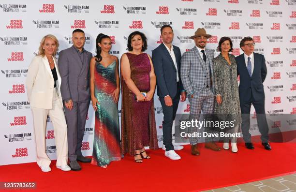 Elisabeth Murdoch, Liam Payne, Kylie Cantrall, Sarah Smith, Jean-Philippe Vine, Octavio E Rodriguez, Julie Lockhart and Peter Baynham attend the UK...