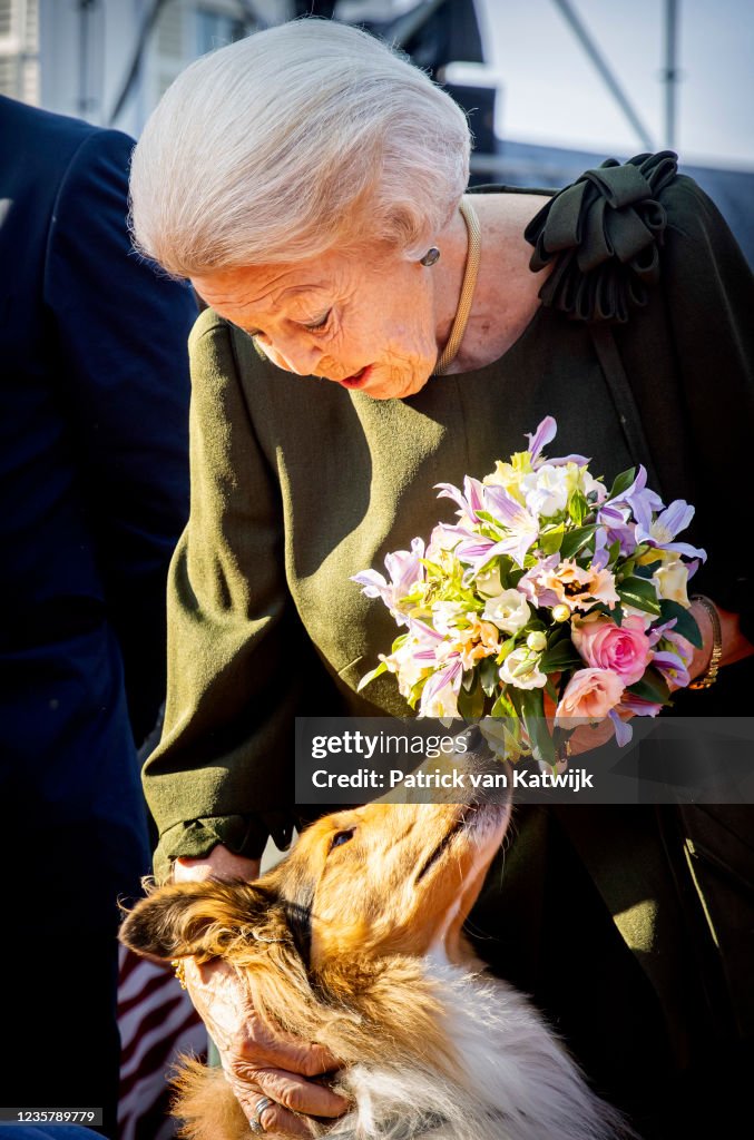 Princess Beatrix Of The Netherlands Attends The 65th Anniversary Of The Princess Beatrix Muscle Foundation In Baarn