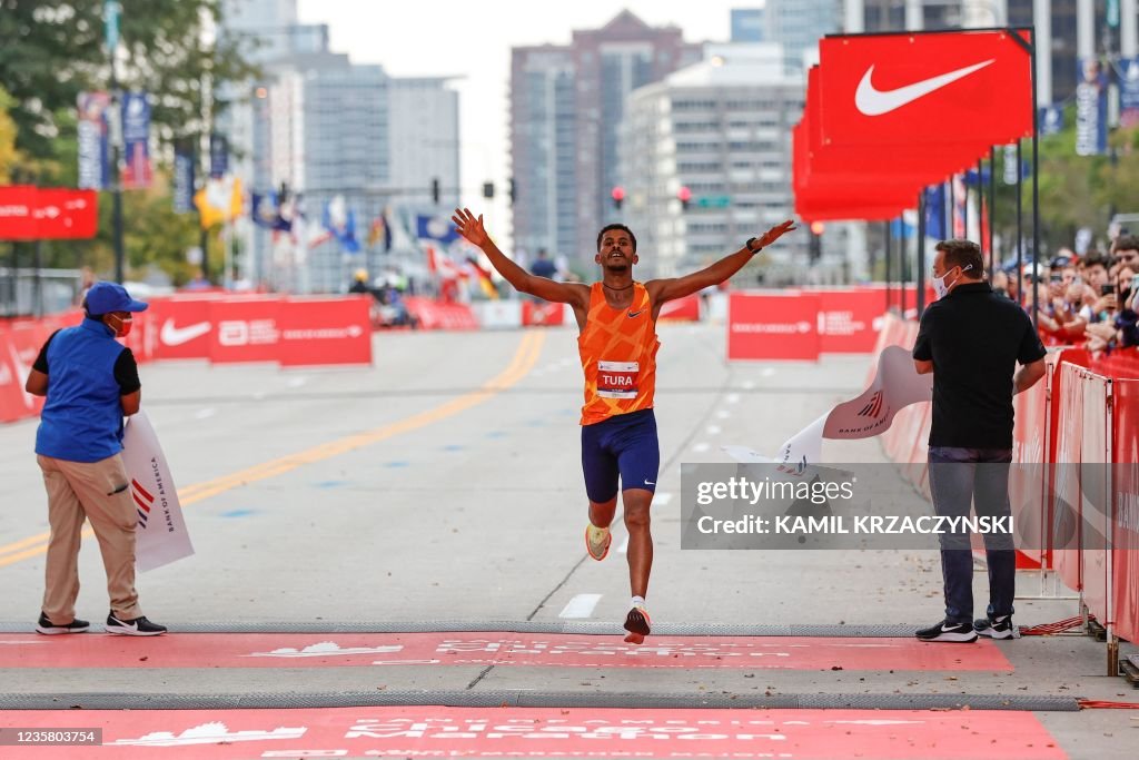 US-MARATHON-CHICAGO-athletics