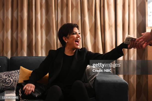 Kim Kardashian West" Episode 1807 -- Pictured: Kris Jenner during "The Switch" sketch on Saturday, October 9, 2021 --