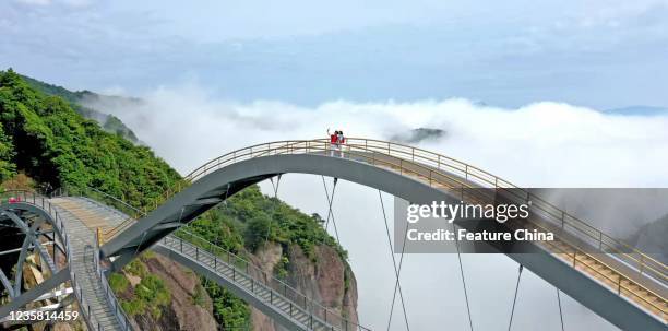 China Zhejiang Curvy Bridge, Nachrichtenfoto