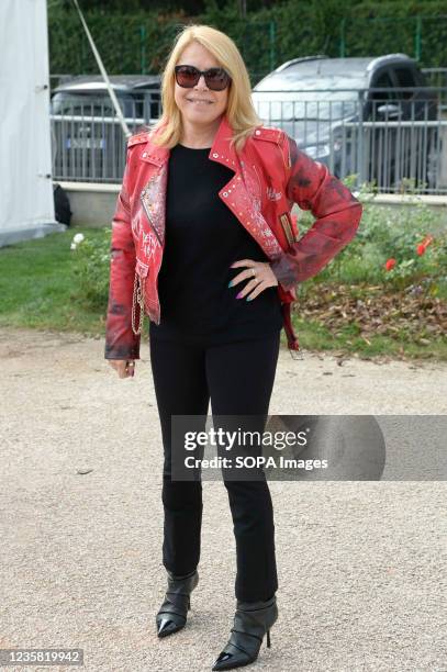 Anna Pettinelli attends the Tennis & Friends event organized by the Agostino Gemelli University Polyclinic Foundation and CONI, in favor of Health...
