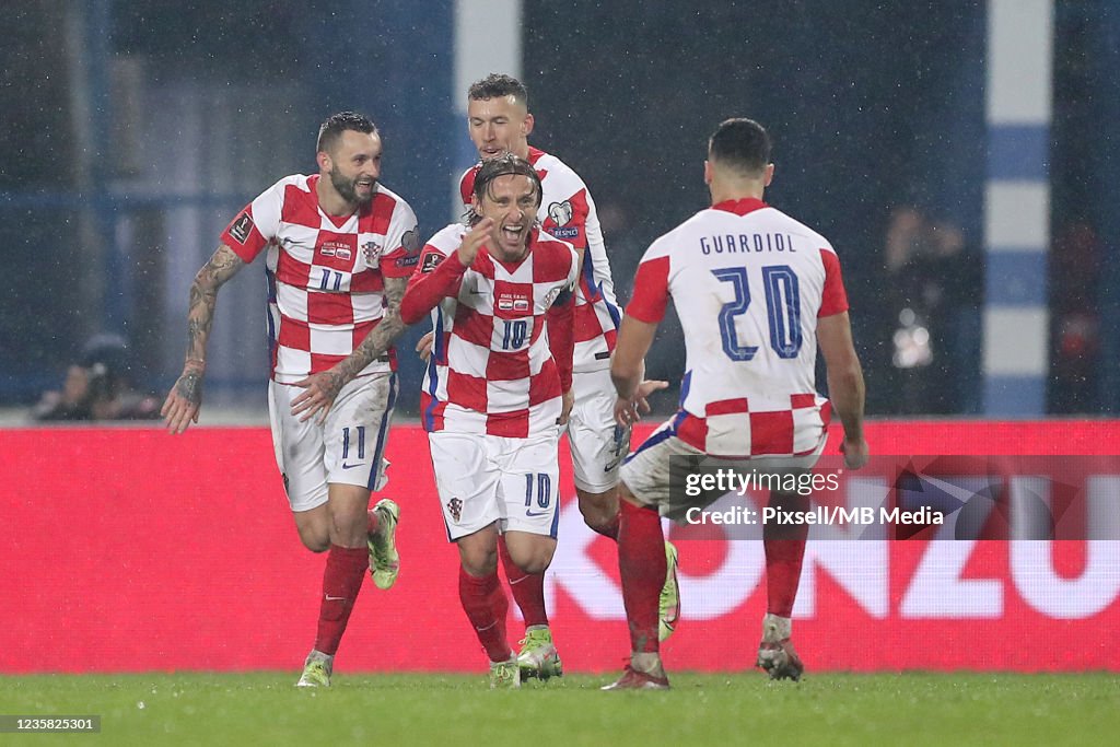 Croatia v Slovakia - 2022 FIFA World Cup Qualifier