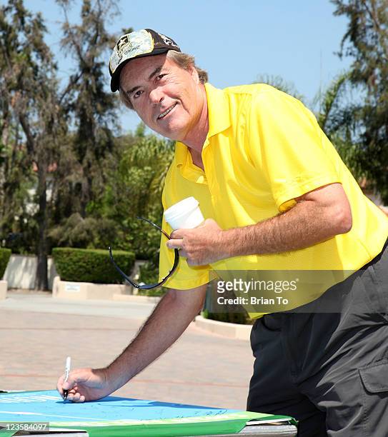 Powers Boothe attends 2nd annual SAG foundation golf classic at El Caballero Country Club on June 13, 2011 in Tarzana, California.