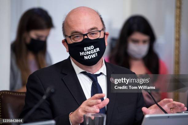 Chairman Jim McGovern, D-Mass., conducts a House Rules Committee markup on amendments including raising the debt limit in the U.S. Capitol on...