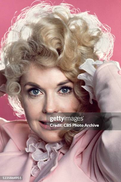 Pictured is Donna Douglas in the CBS television sitcom, THE BEVERLY HILLBILLIES, 1967.