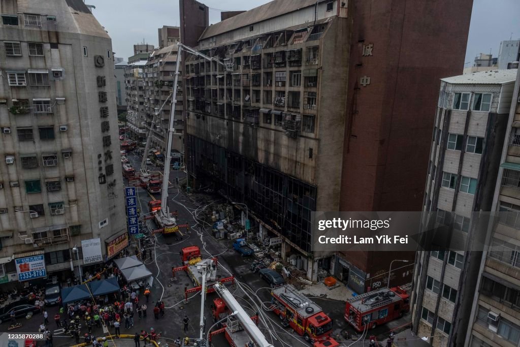 Taiwan Residential Building Fire Kills At Least 14