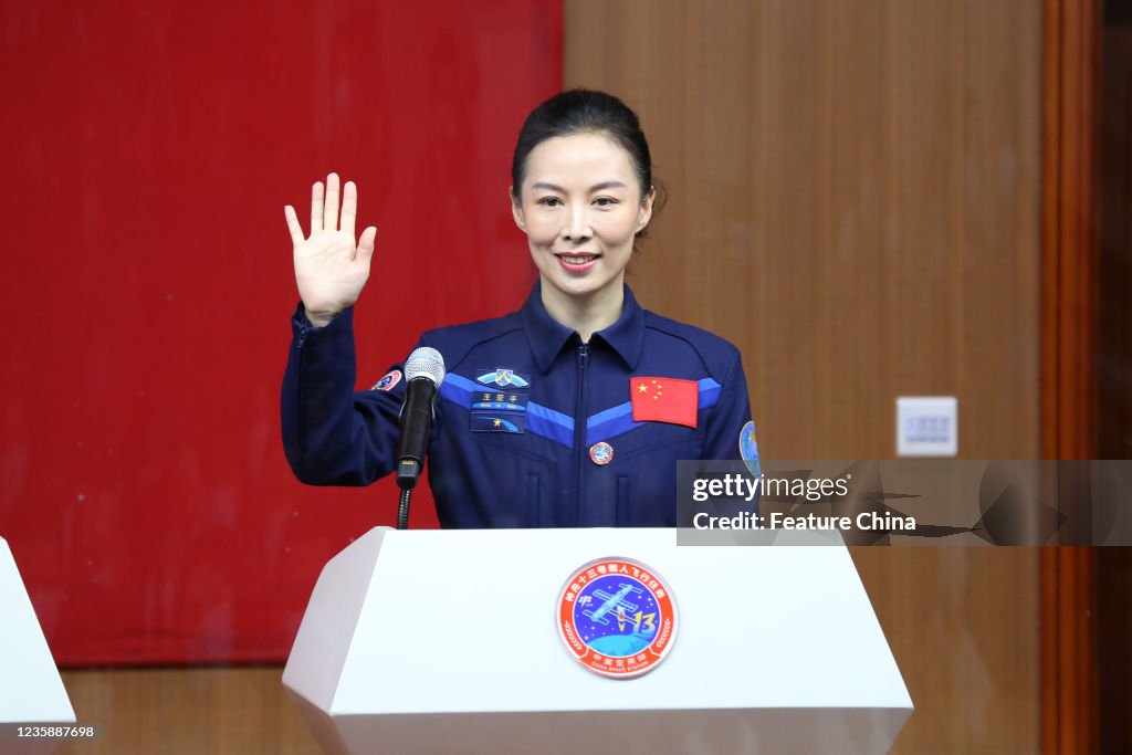 China Jiuquan Astronauts Presser
