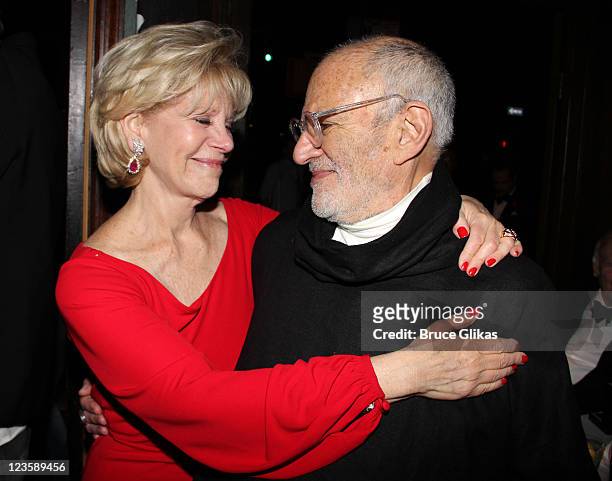 Producer Daryl Roth and Playwright Larry Kramer attend "The Normal Heart" After Party for The 2011 Tony Awards at the Amsterdam Ale House on June 12,...