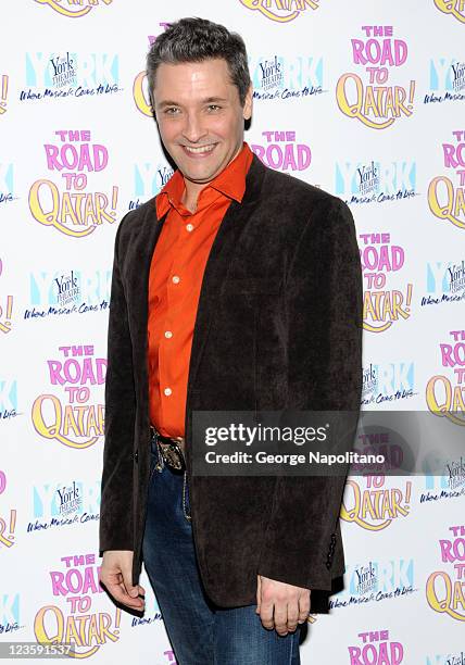 Actor James Beaman attends the Off-Broadway opening night of "The Road to Qatar" at The York Theatre at Saint Peter?s on February 3, 2011 in New York...