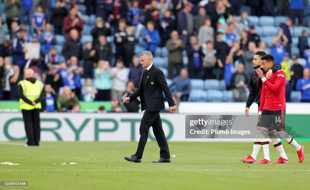 Leicester City v Manchester United - Premier League