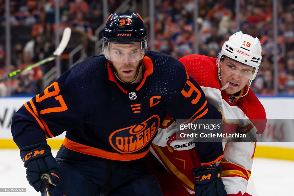 Calgary Flames v Edmonton Oilers