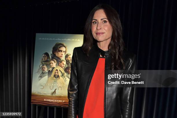 Minnie Driver attends a special screening of "Dune" hosted by Cary Joji Fukunaga at Warner House on October 17, 2021 in London, England.