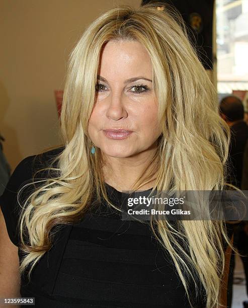 Jennifer Coolidge attends Broadway's "Elling" meet and greet at the Ballet Tech Rehearsal Studios on October 19, 2010 in New York City.