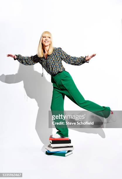 Broadcaster Sara Cox is photographed for You magazine on April 9, 2021 in London, England.