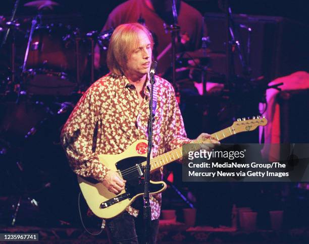 Tom Petty at the Fillmore in San Francisco January 10, 1997.