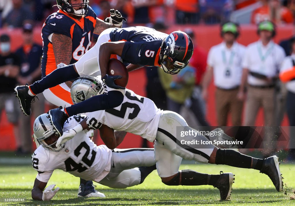 NFL: OCT 17 Raiders at Broncos