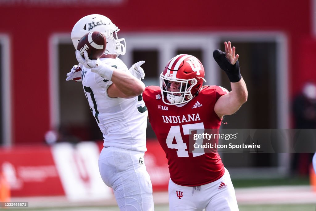 COLLEGE FOOTBALL: OCT 16 Michigan State at Indiana