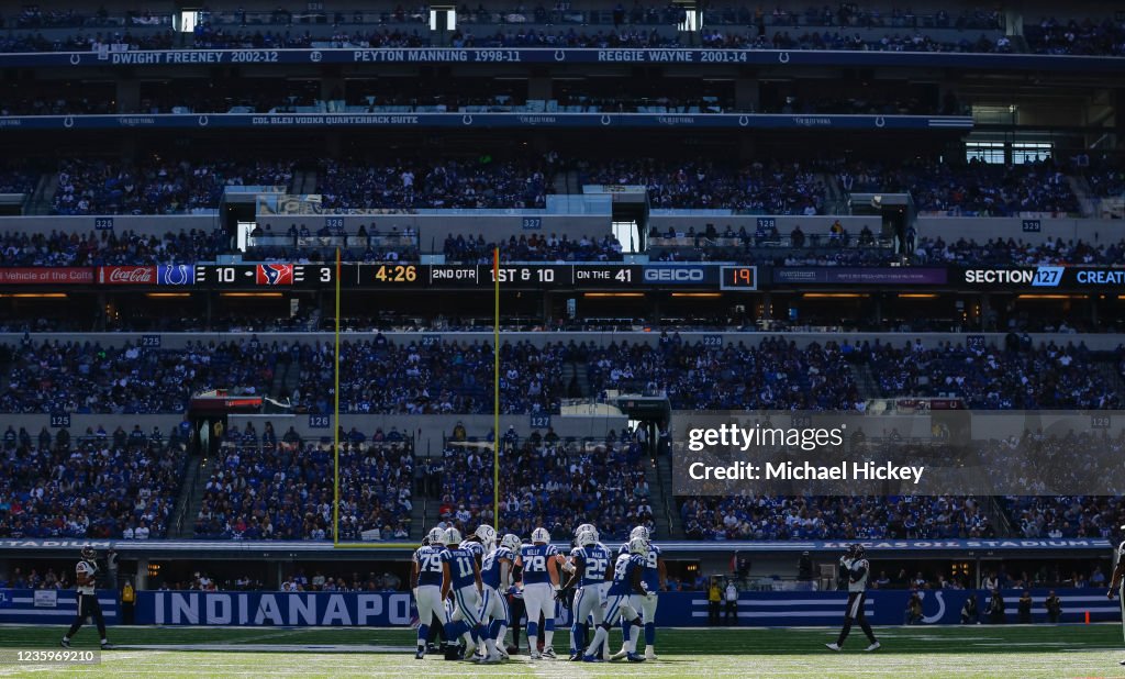 Houston Texans v Indianapolis Colts