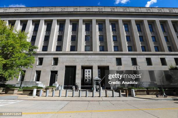 Dcjs Building Department Of Justice Building Washington Photos and Premium High Res ...
