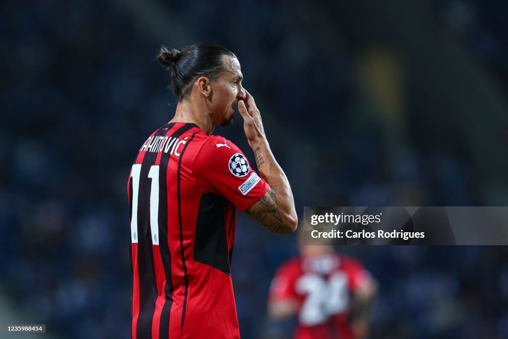 FC Porto v AC Milan: Group B - UEFA Champions League