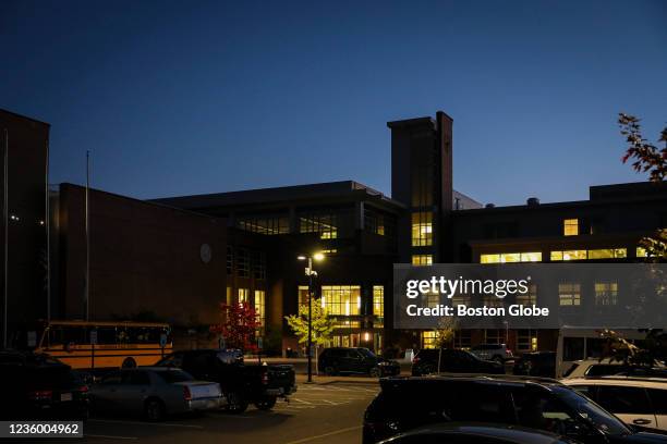 Wellesley, MA Wellesley High School in Wellesley, MA on October 19, 2021. 15-year-old Sean Ade, who attends the high school, was attacked over the...