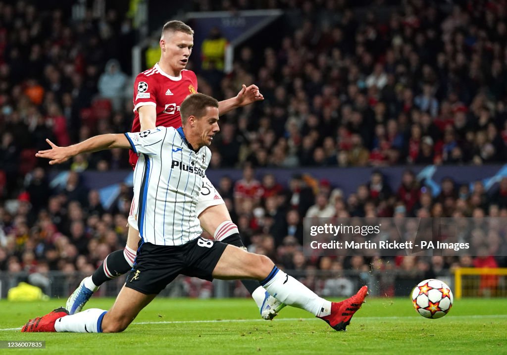 Manchester United v Atalanta - UEFA Champions League - Group F - Old Trafford