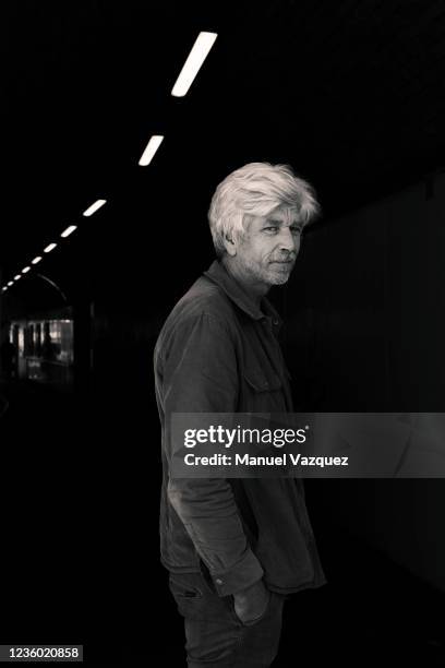 Writer Karl Ove Knausgard is photographed for NRC Handelsblad on February 19, 2021 in London, England.