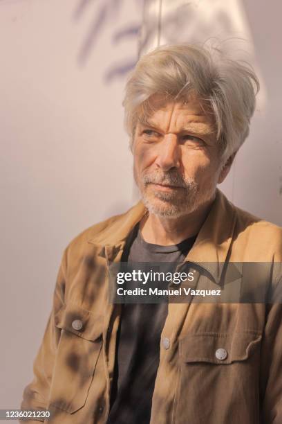 Writer Karl Ove Knausgard is photographed for NRC Handelsblad on February 19, 2021 in London, England.